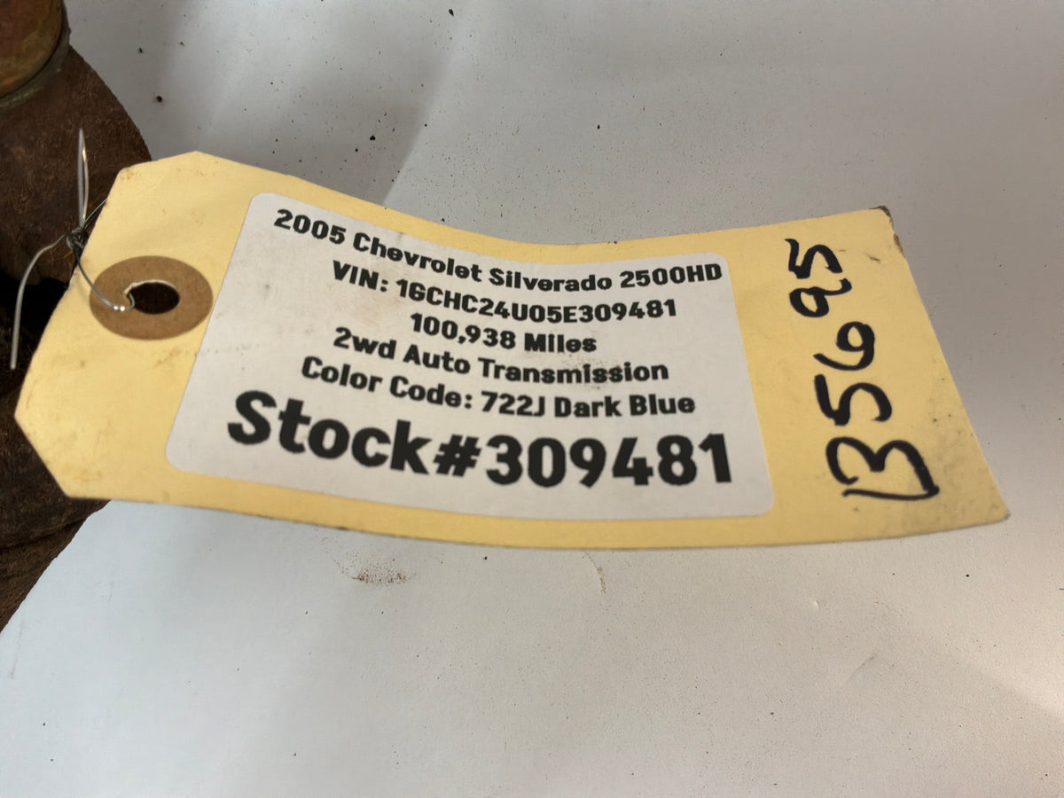 2005 Chevy Silverado 2500HD Driveshaft Drive Propeller Shaft OEM