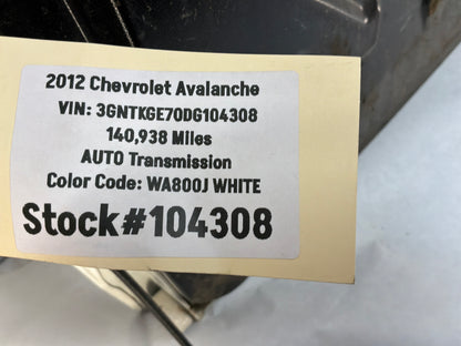 2012 Chevy Avalanche  Tailgate Tail Gate OEM