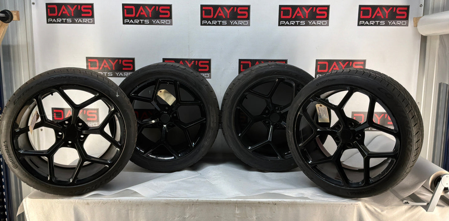 2015 Chevy Camaro SS 1LE Reproduction Z28 Wheels and Tires