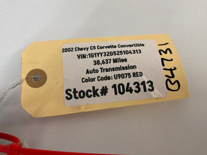2002 Chevy Corvette Convertible Front RH Passenger Turn Signal Housing Assembly