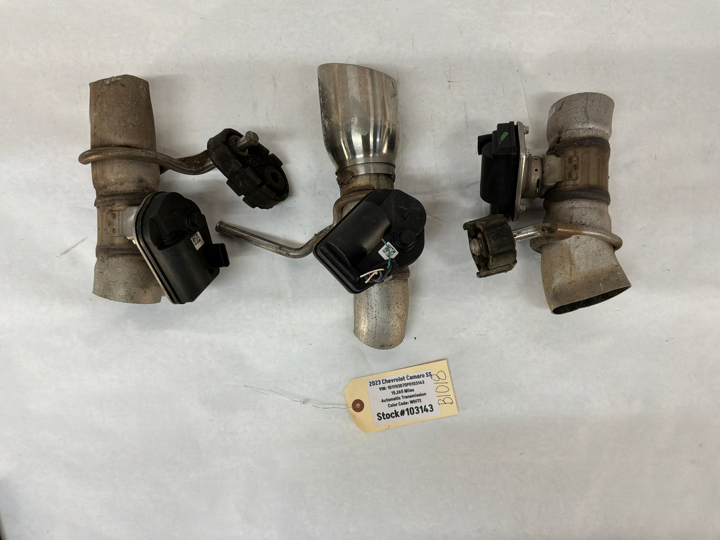 2023 Chevy Camaro SS Exhaust Active Valve Actuators OEM