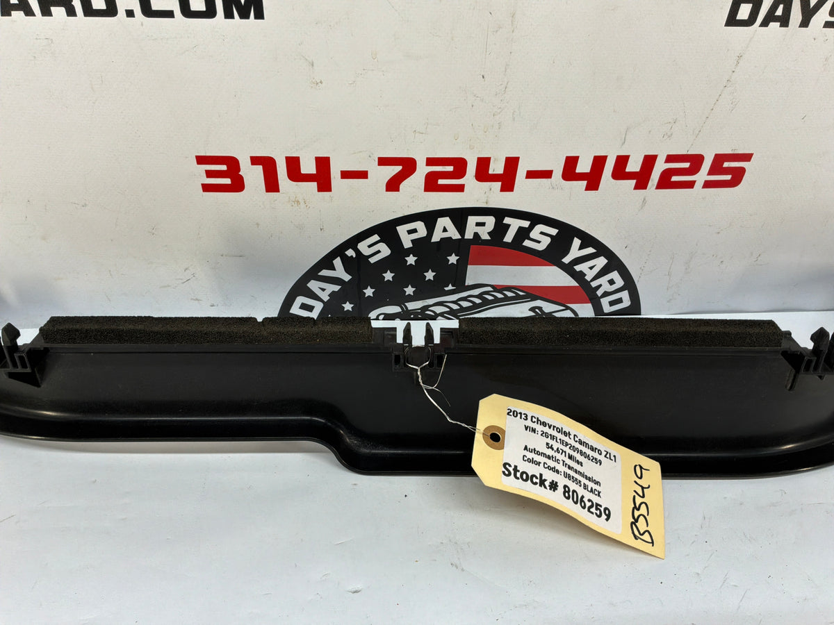 2013 Chevy Camaro ZL1 Radiator Fan Support Baffle Shield OEM