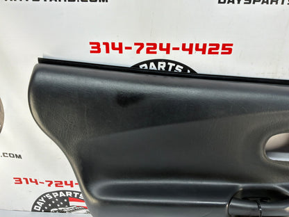 2002 Chevy Corvette Convertible LH Driver Interior Door Panel OEM