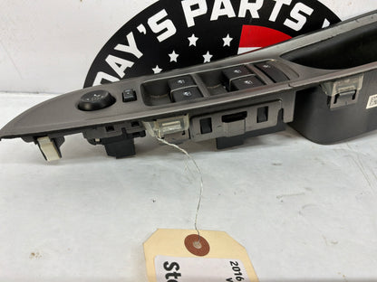 2016 Chevy Caprice PPV LH Driver Front Master Power Window Mirror Switch OEM