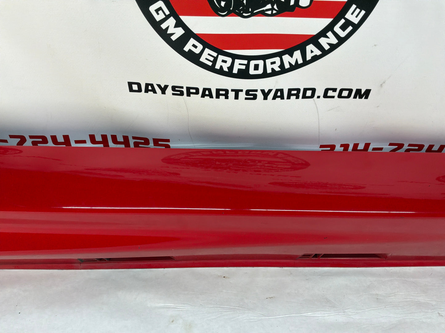 2014 Chevy SS Sedan RH Passenger Rocker Molding Side Skirt Panel Trim Red OEM