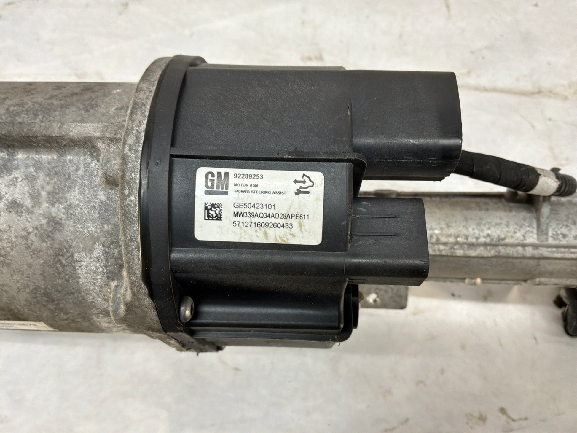2015 Chevy SS Sedan Electric Power Steering Rack and Pinion OEM - Day's Parts Yard