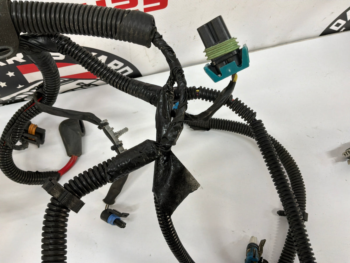 2002 Chevy C5 Corvette Convertible Engine Motor Automatic Transmission Wire Wiring Harness OEM