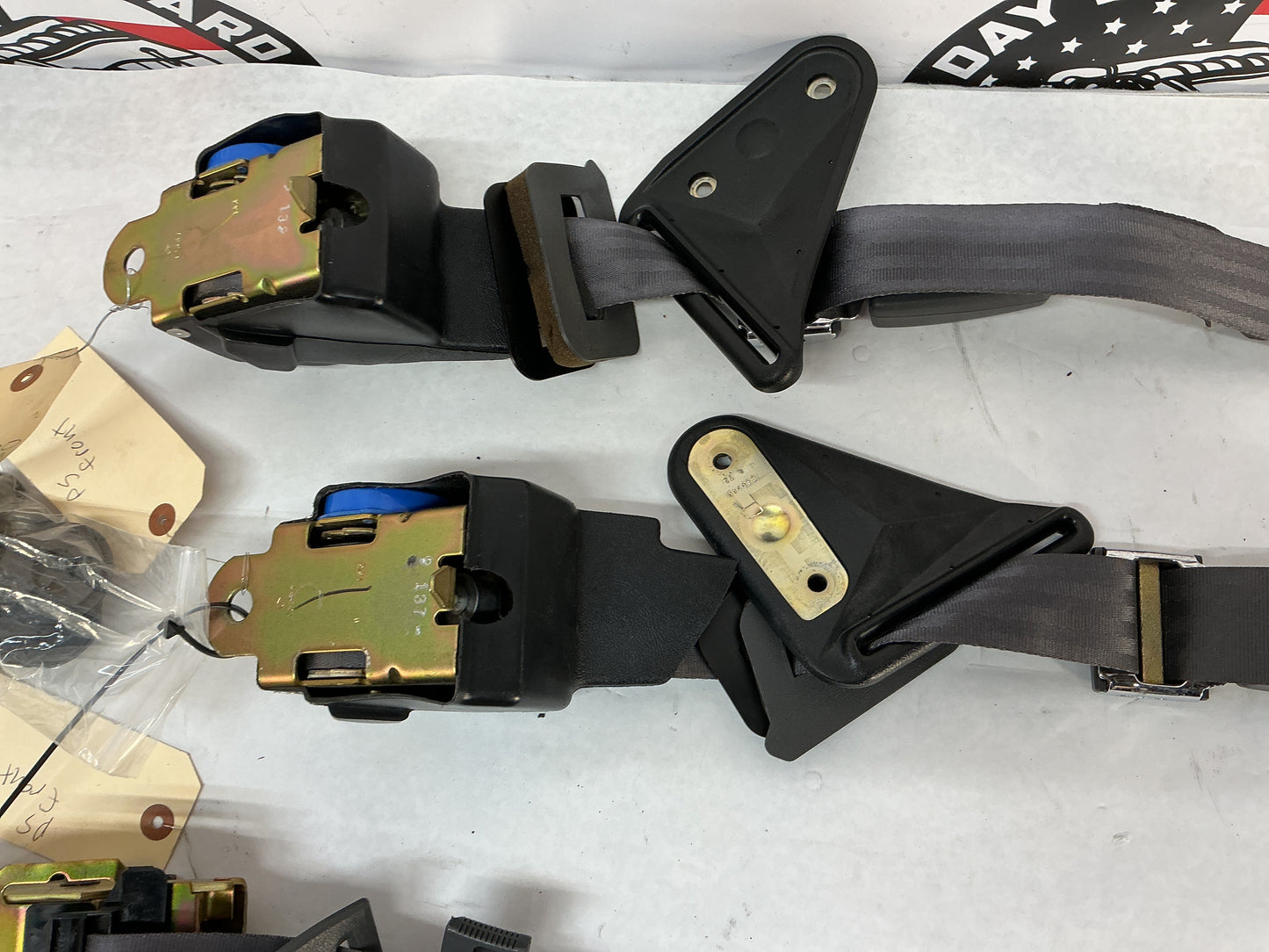 1999 Pontiac Firebird Trans Am Formula WS6 Front & Rear Seat Belt Seatbelt Buckle Retractors OEM