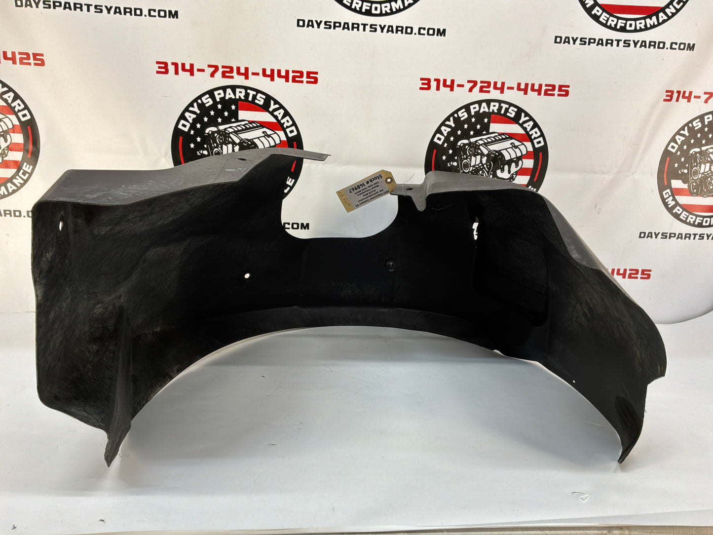 2011 Chevy Camaro SS LH Driver Front Fender Wheel House Well Liner OEM