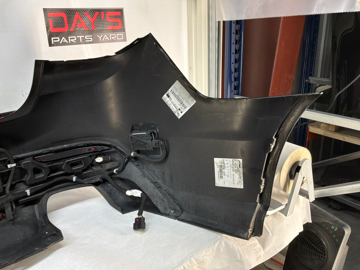 2014 Chevy SS Sedan Rear Bumper Cover Black  OEM - Day's Parts Yard