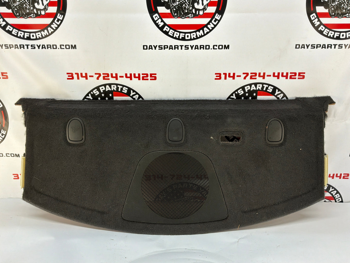 2006 Cadillac CTS-V Rear Window Package Tray Parcel Shelf Panel Trim OEM