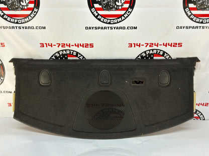 2006 Cadillac CTS-V Rear Window Package Tray Parcel Shelf Panel Trim OEM