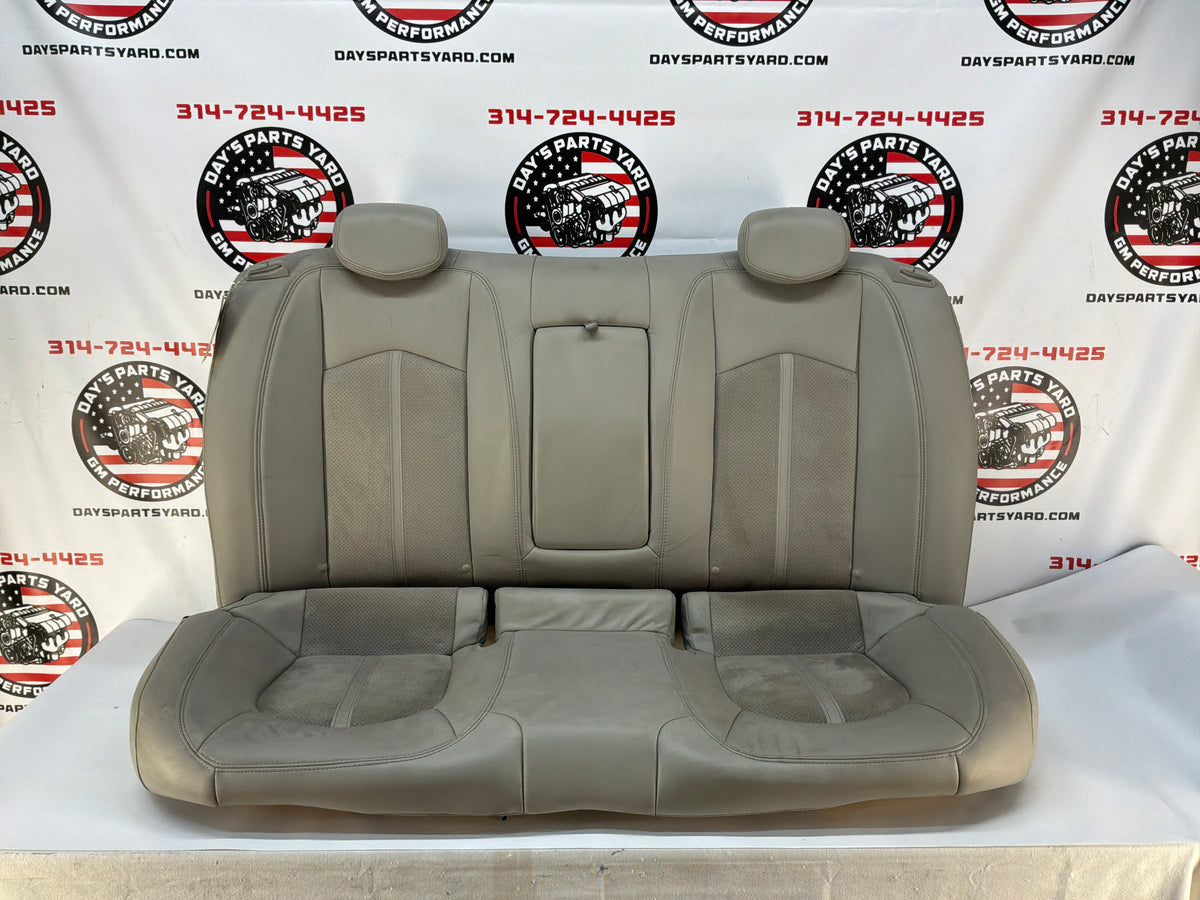 2009 Cadillac CTS-V Seats Fronts and Rears Leather and Suede OEM Titanium