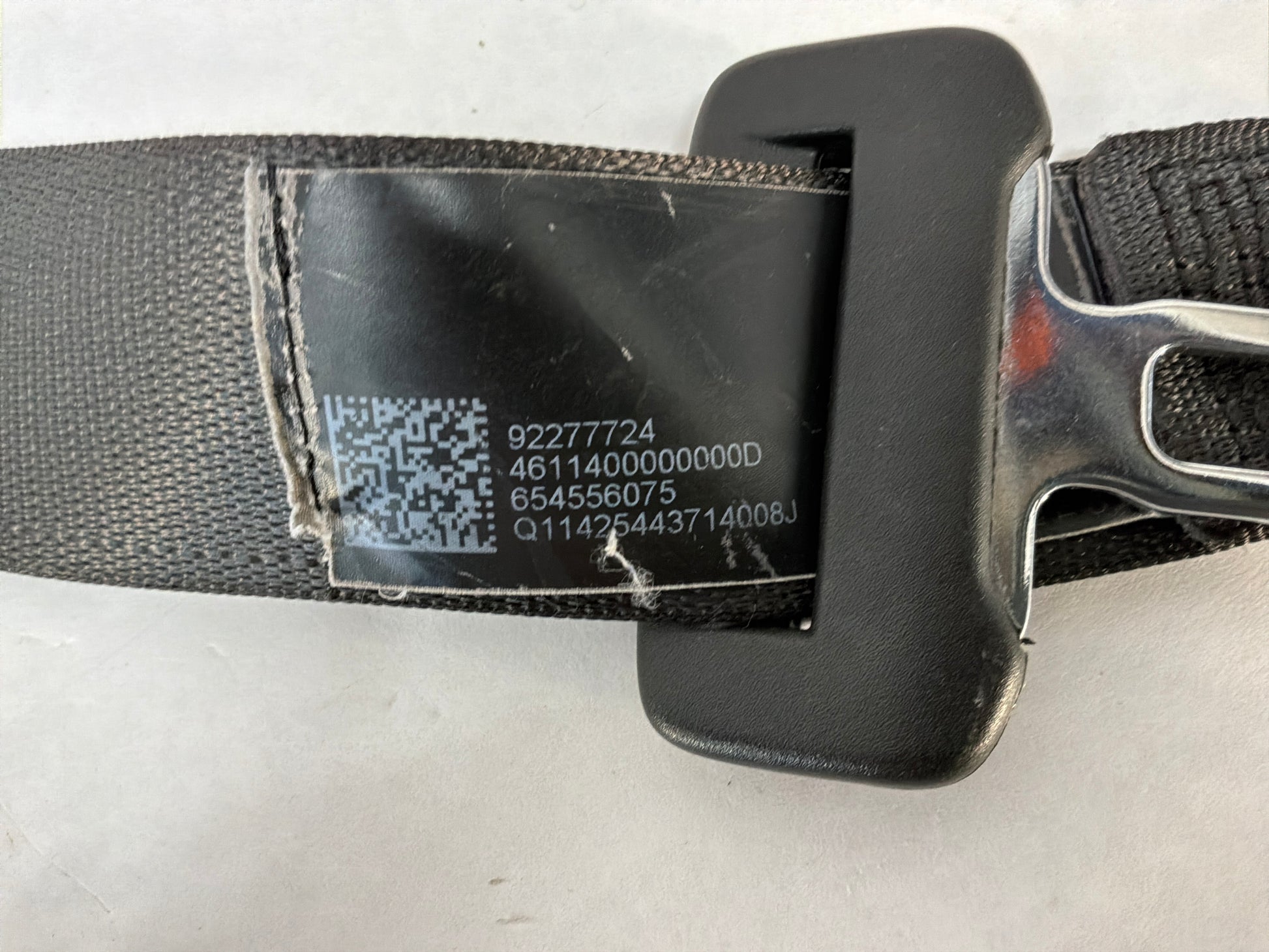 Front seatbelts - Day's Parts Yard