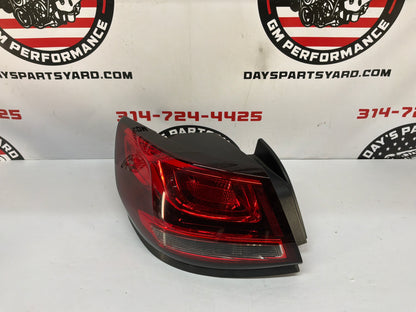 2014 Chevy SS Sedan LH Driver Outer Tail Light Taillight Stop Lamp OEM
