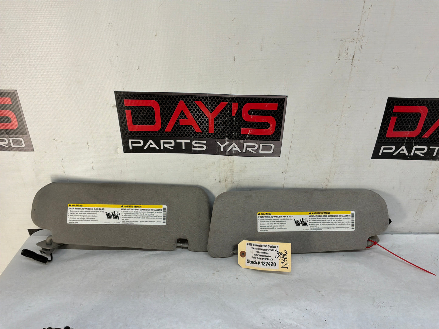 Sunvisors - Day's Parts Yard