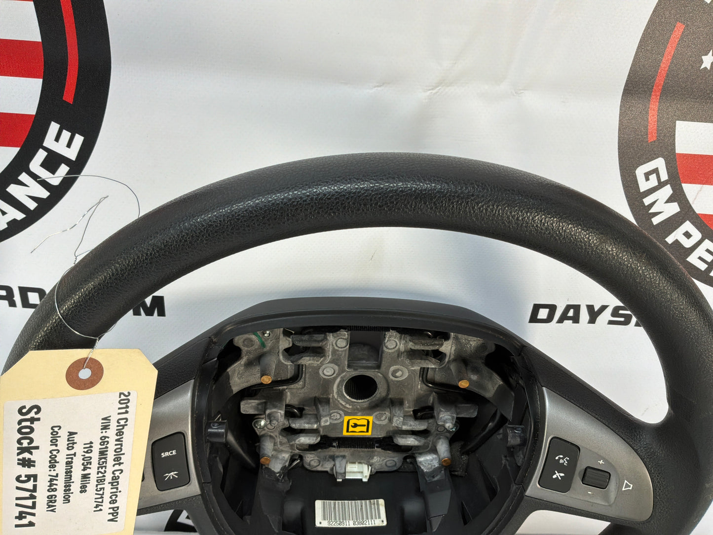 2011 Chevy Caprice PPV Steering Wheel OEM