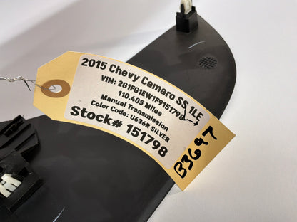 2015 Chevy Camaro SS 1LE Complete Center Console Arm Rest OEM