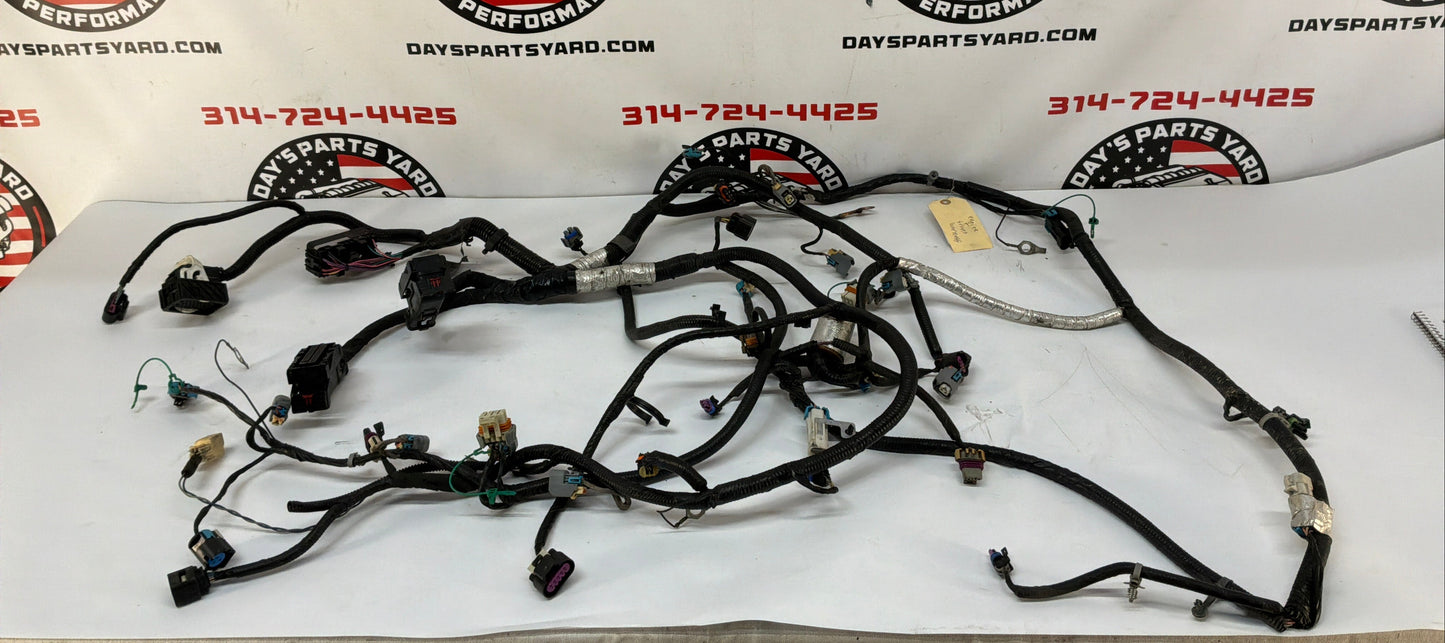 2015 Chevy Camaro SS 1LE Engine Motor Manual Transmission Wiring Wire Harness OEM