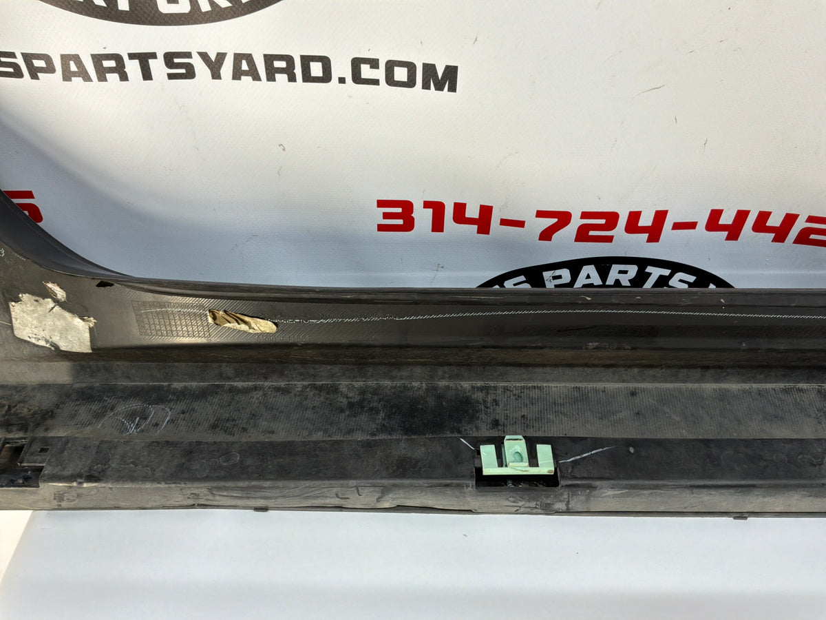 2009 Cadillac CTS-V LH Driver Rocker Molding Side Skirt Panel Black OEM