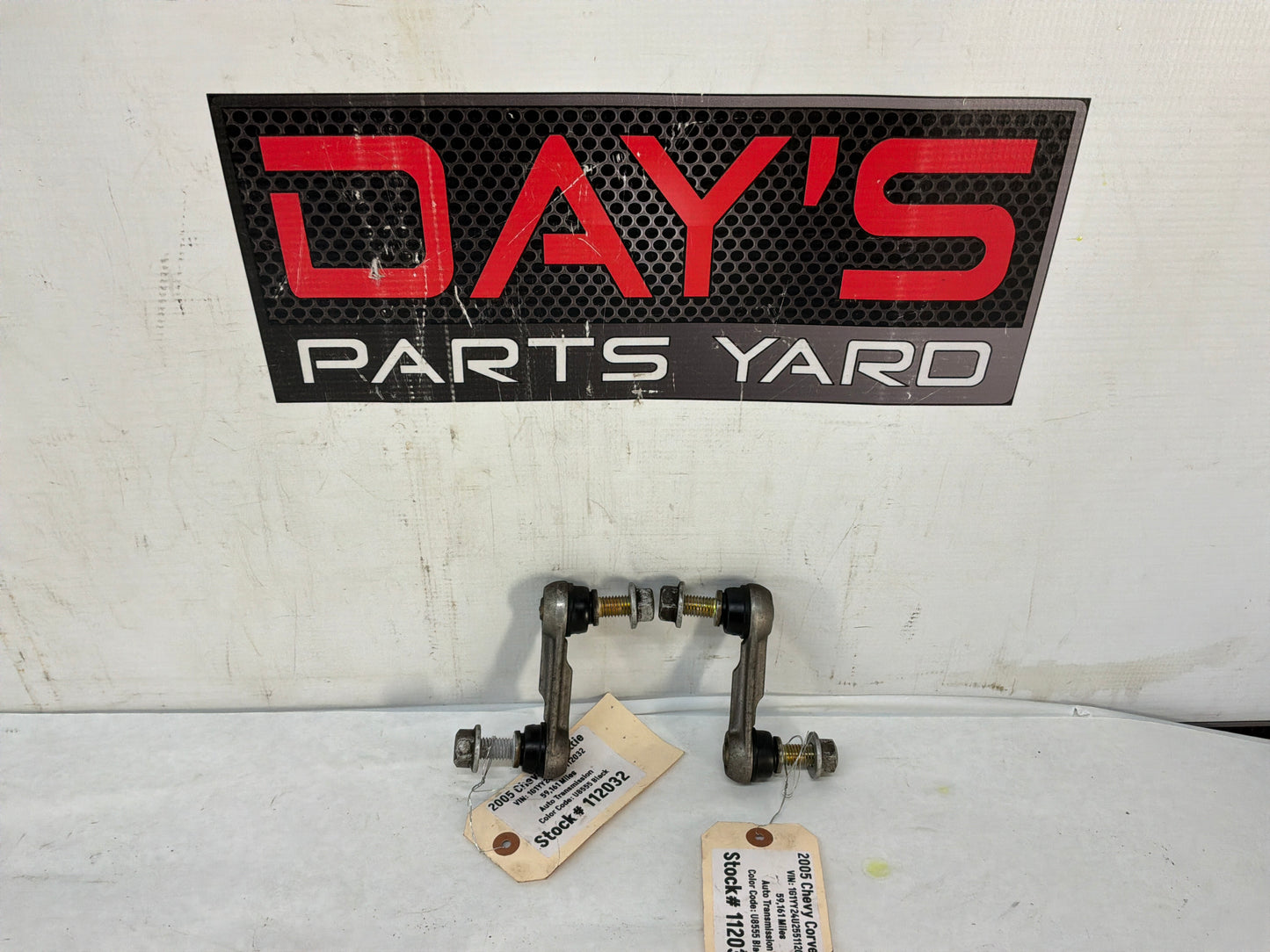 Rear sway bar end links - Day's Parts Yard