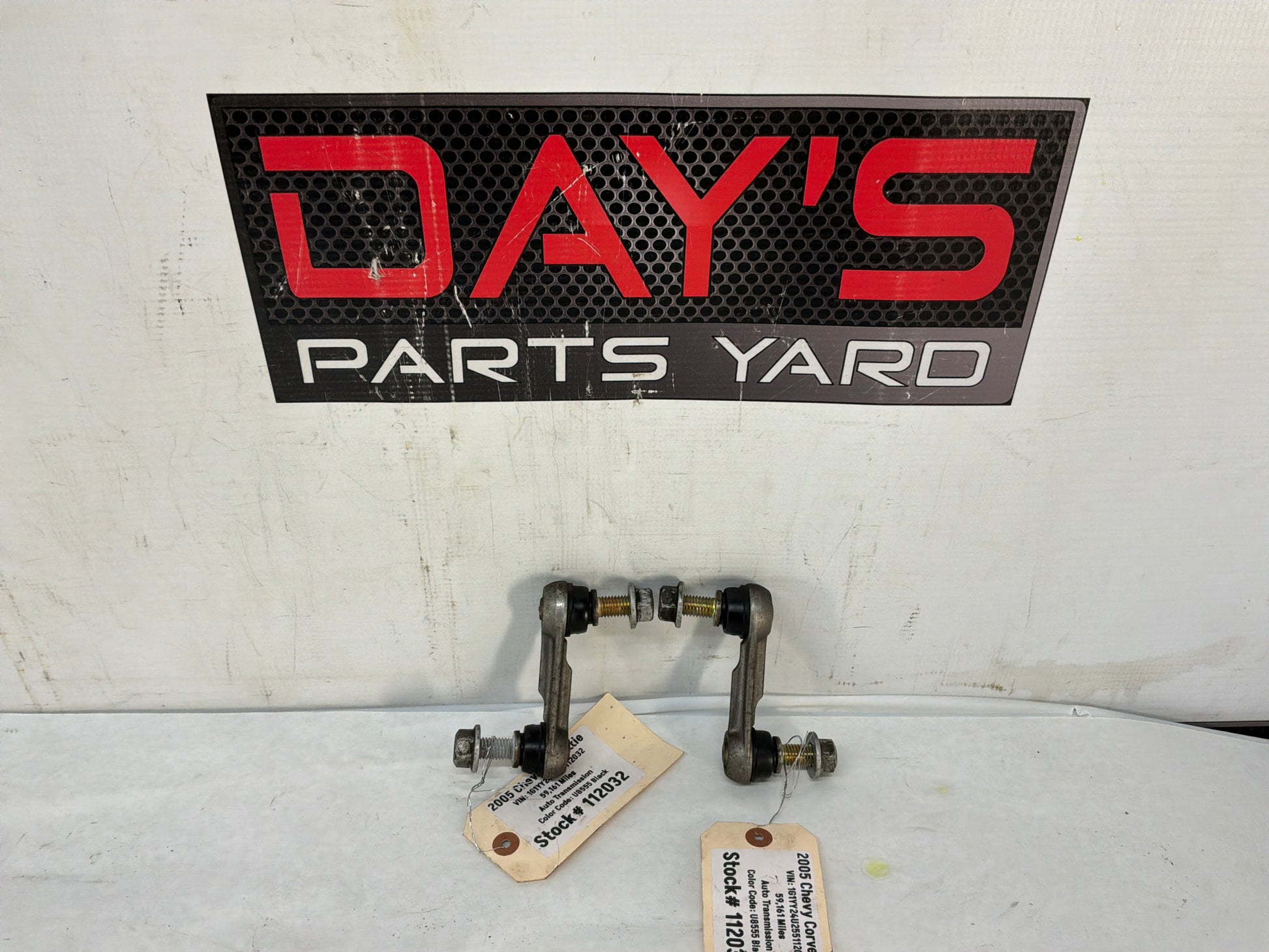 Rear sway bar end links - Day's Parts Yard