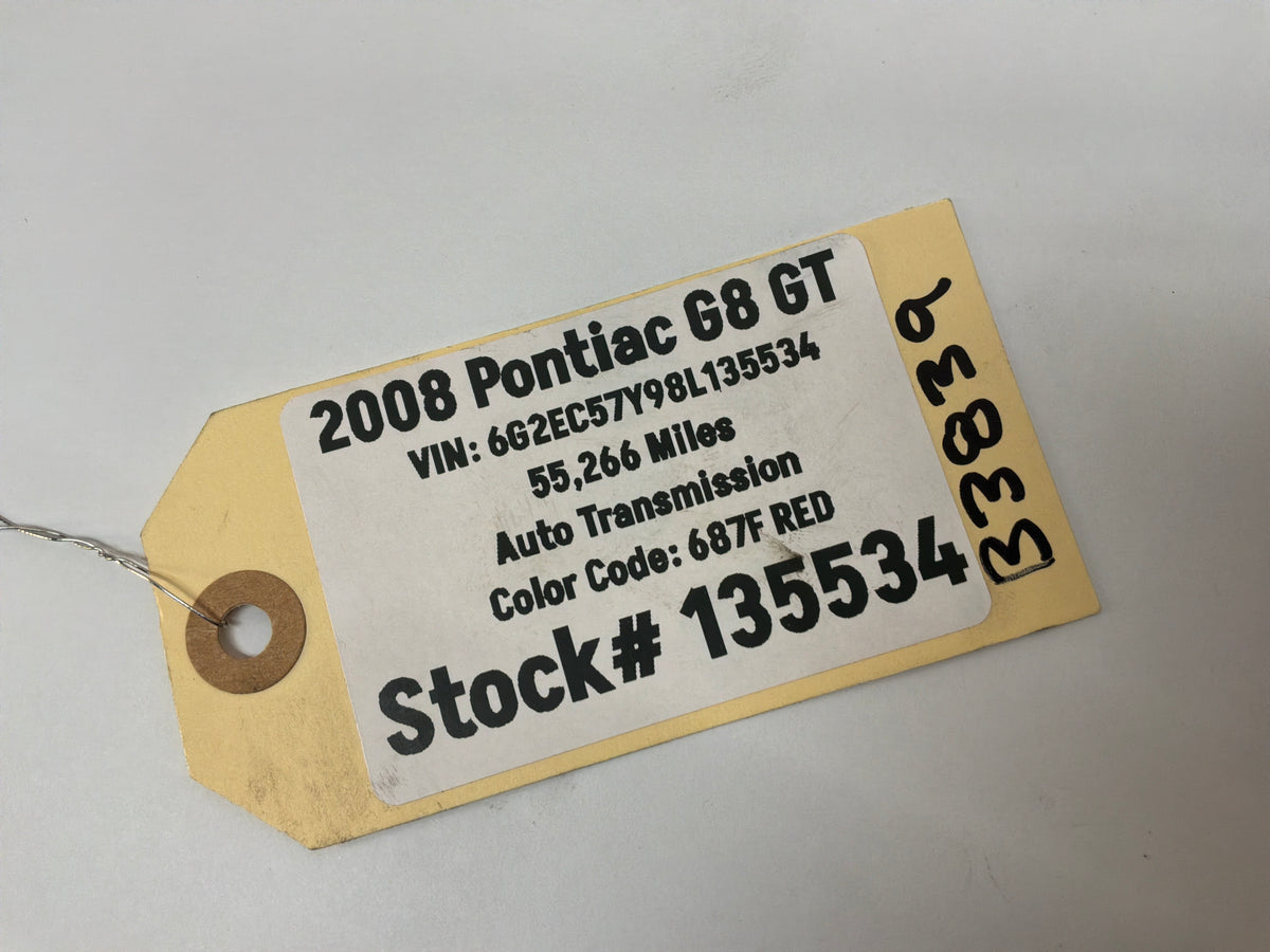 2008 Pontiac G8 GT Gas Fuel Pump Level Sending Unit Assembly OEM