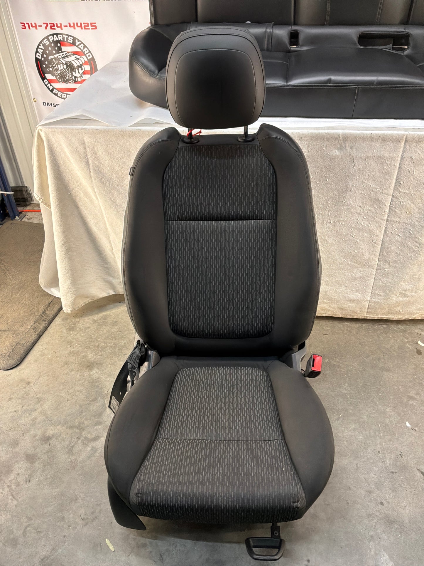 2016 Chevy Caprice PPV Seats Fronts and Rears Cloth OEM