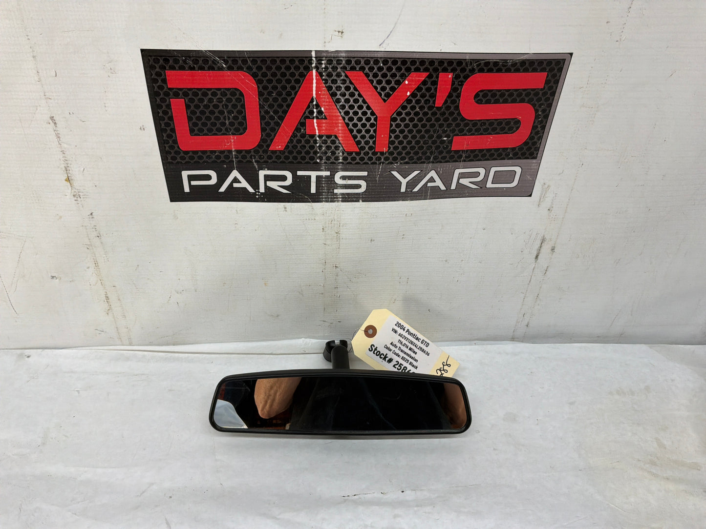 2005 Pontiac GTO Interior Rearview Rear View Mirror OEM