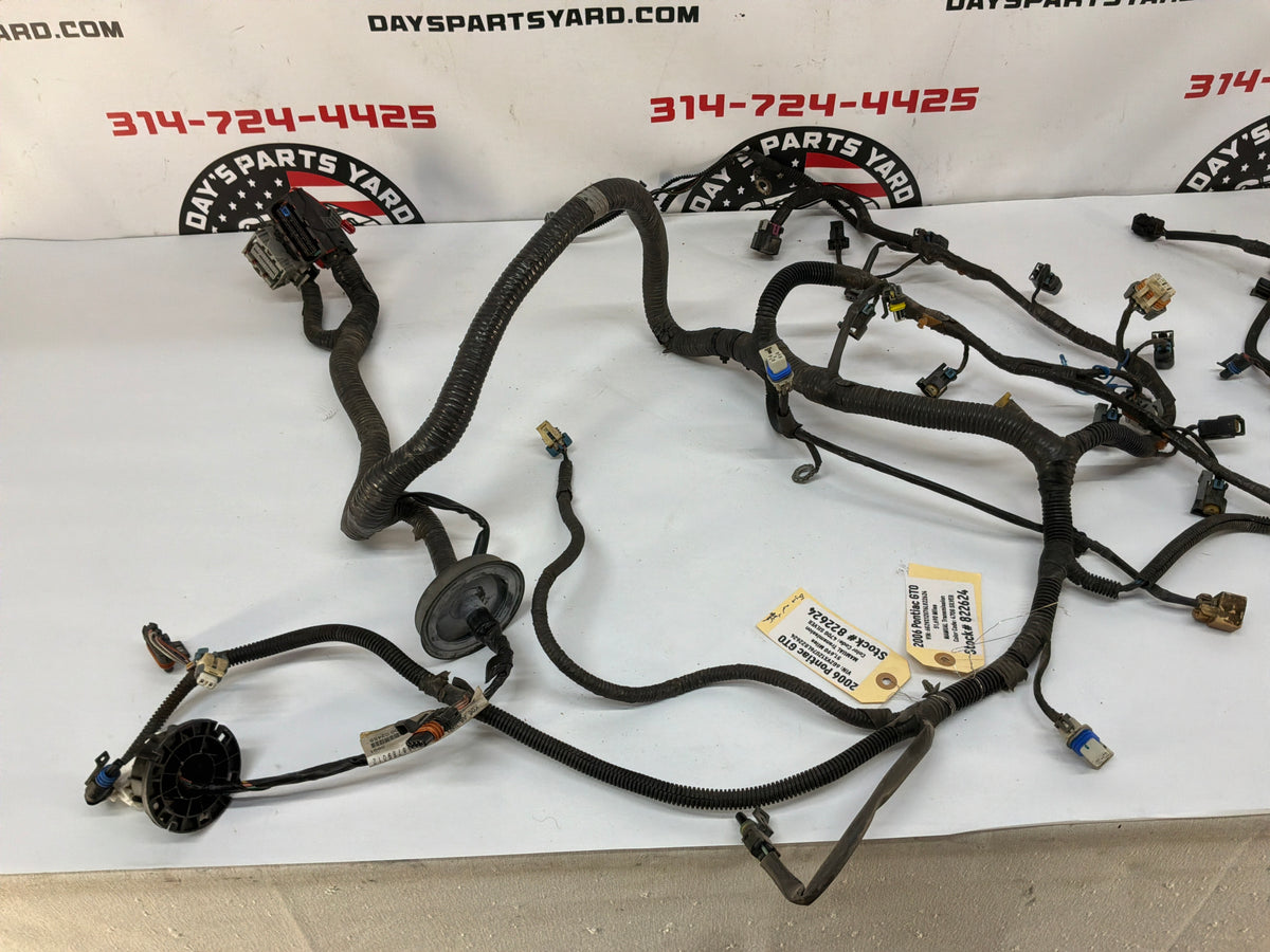 2006 Pontiac GTO Engine Motor Auto Transmission Wire Wiring Harness OEM