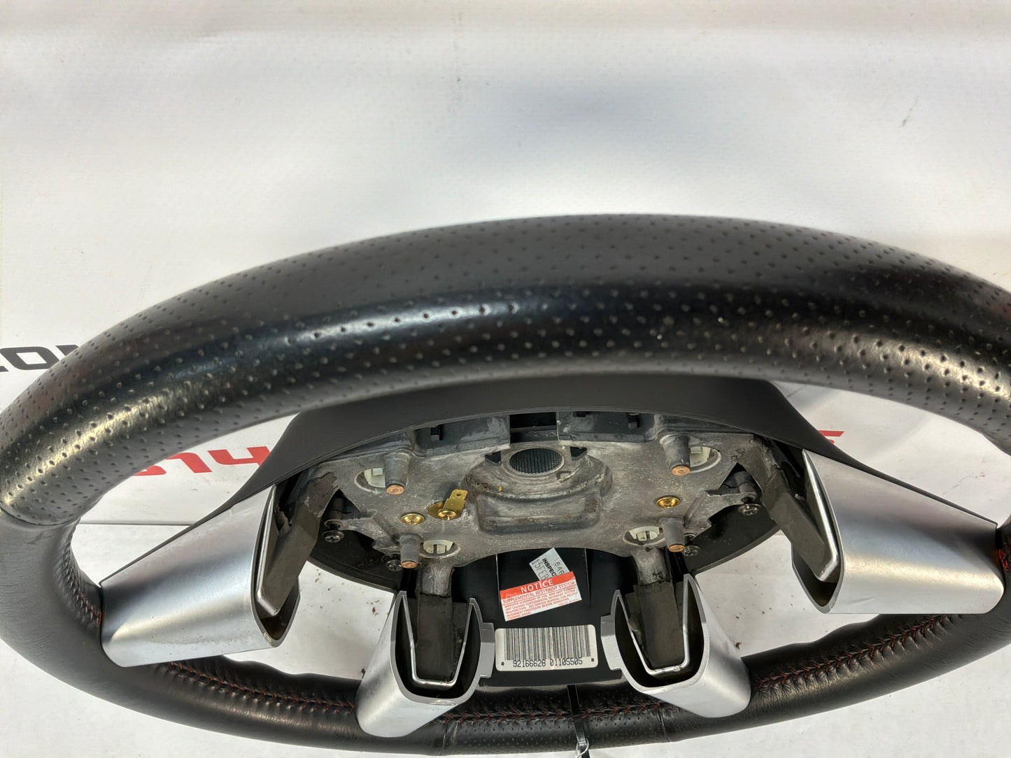 2005 Pontiac GTO Steering Wheel Red Stitching OEM