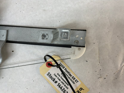 2008 Pontiac G8 GT LH Driver Rear Door Window Regulator Motor OEM