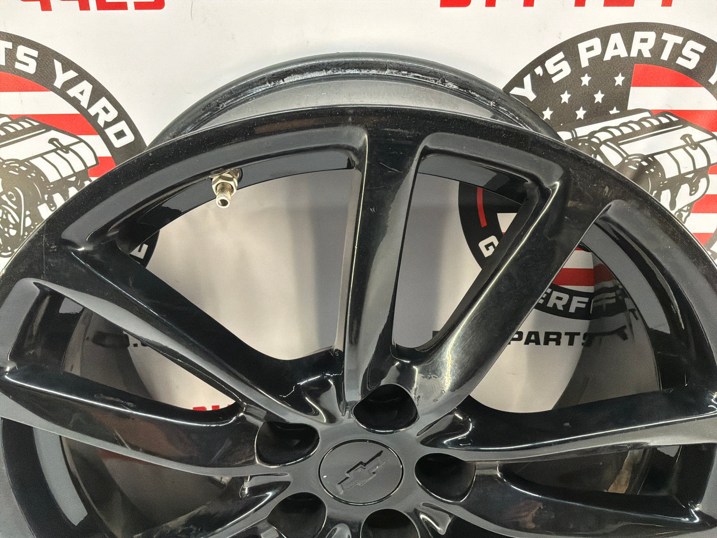2014 Chevy SS Sedan Black Front Wheel 20x8.5 OEM