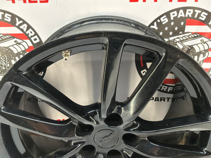 2014 Chevy SS Sedan Black Front Wheel 20x8.5 OEM