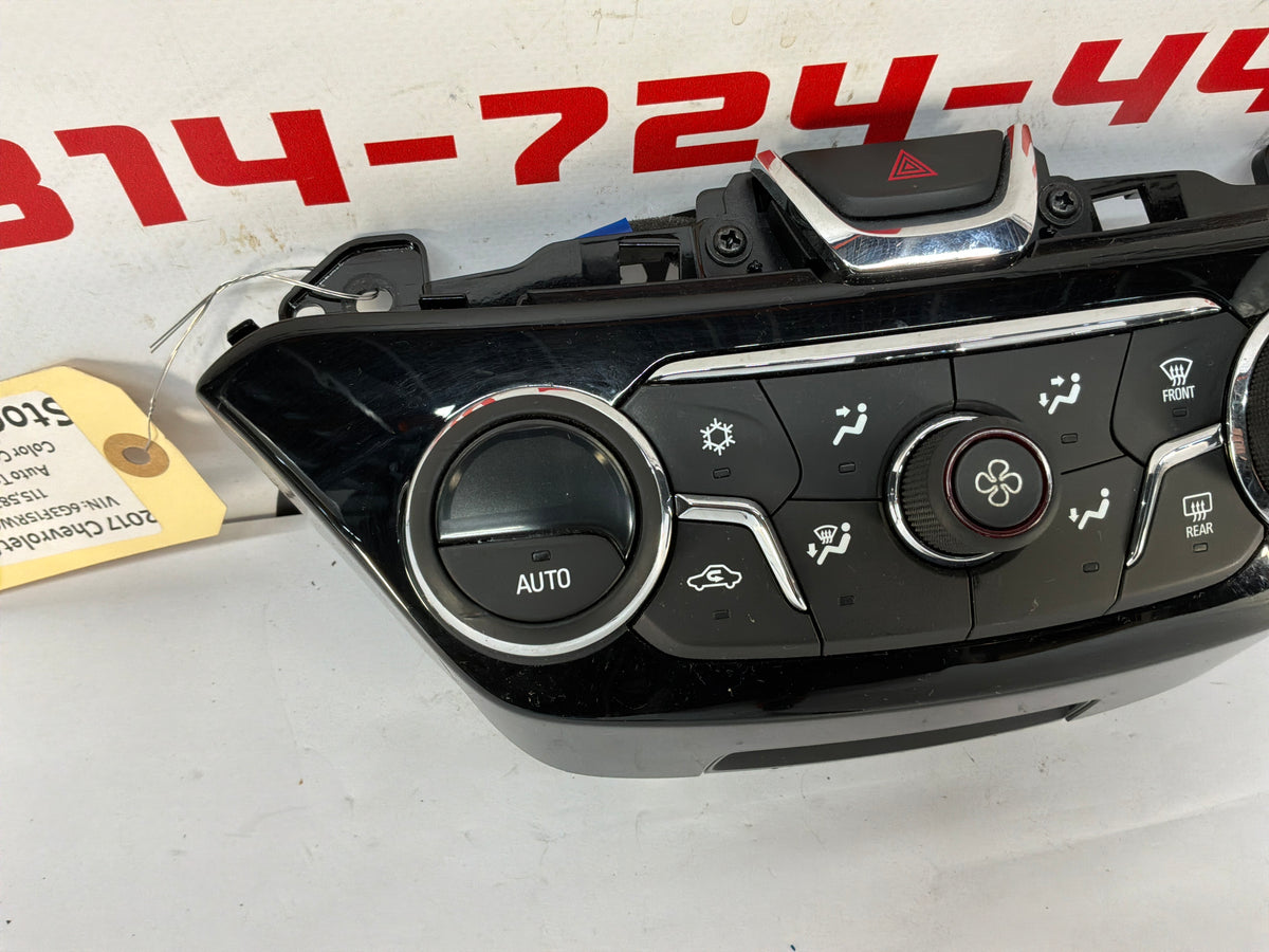 2017 Chevy SS Sedan Heater Air Conditioner HVAC Climate Controls OEM