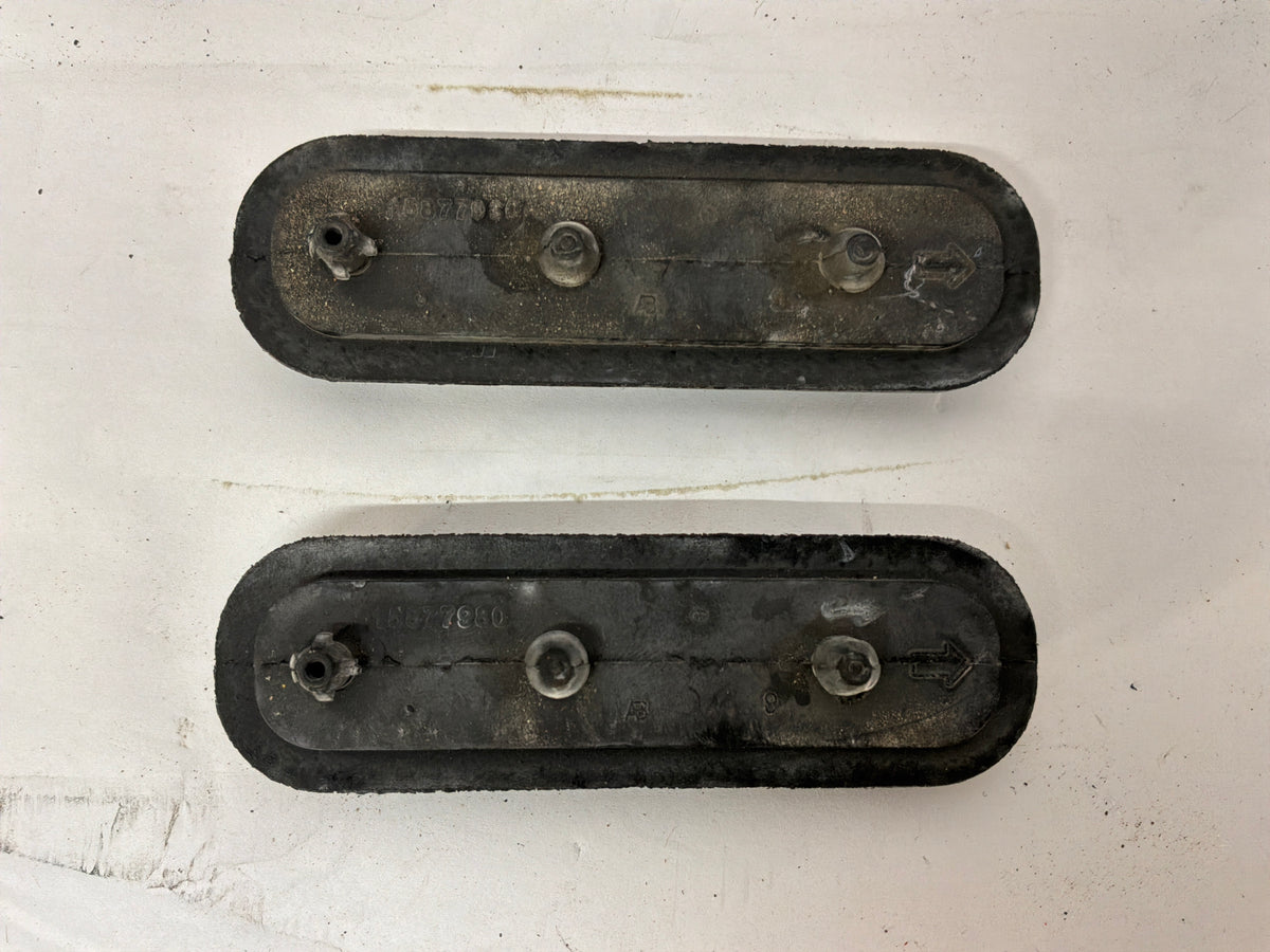 2009 Cadillac CTS-V Rear Trunk Deck Lid Bumper Stoppers Set OEM