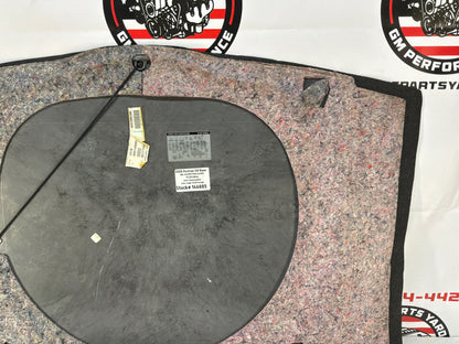 2008 Pontiac G8 Base Spare Tire Trunk Compartment Floor Carpet Mat Panel Cover OEM