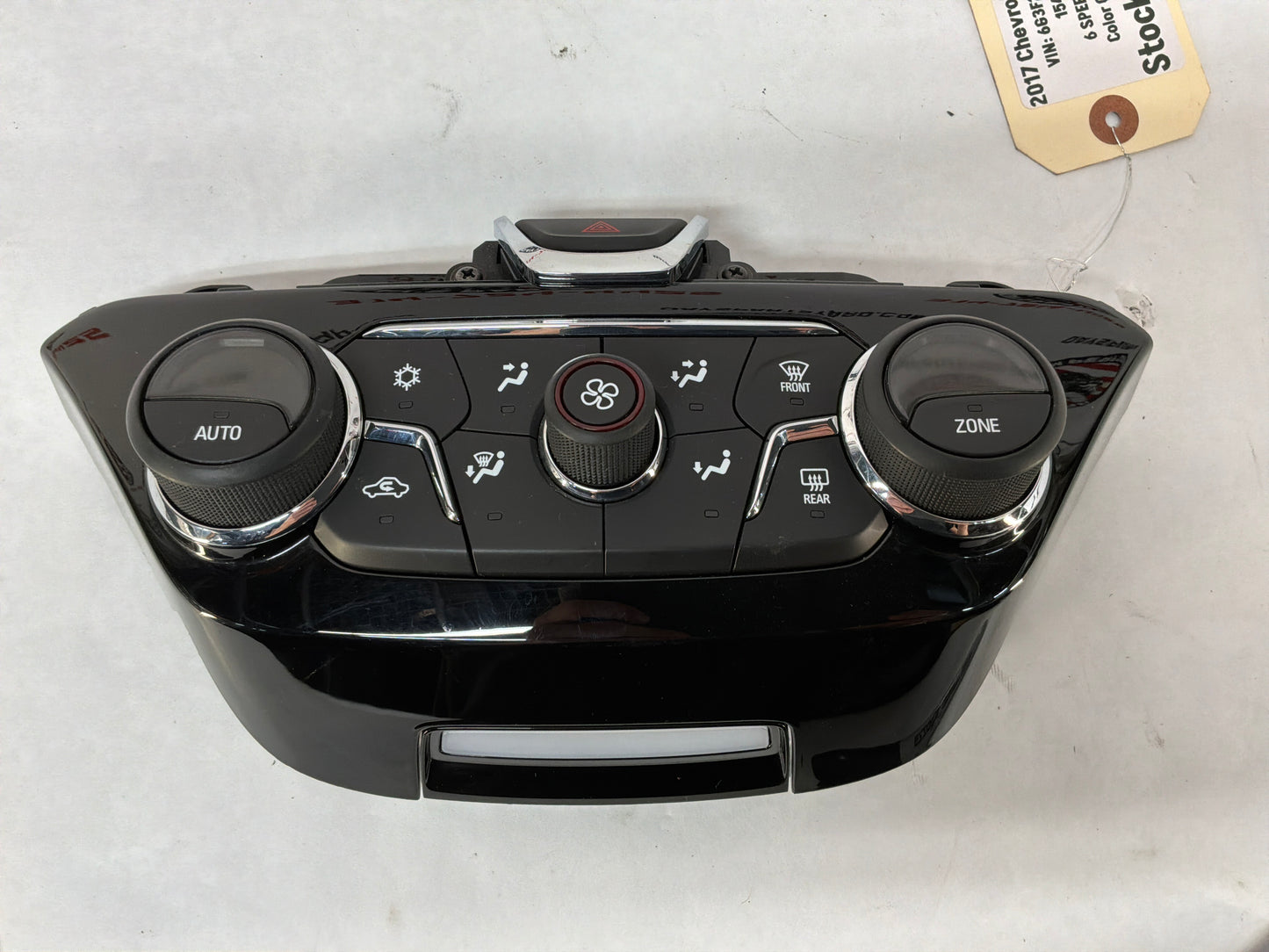 2017 Chevy SS Sedan Heater Air Conditioner HVAC Climate Controls OEM