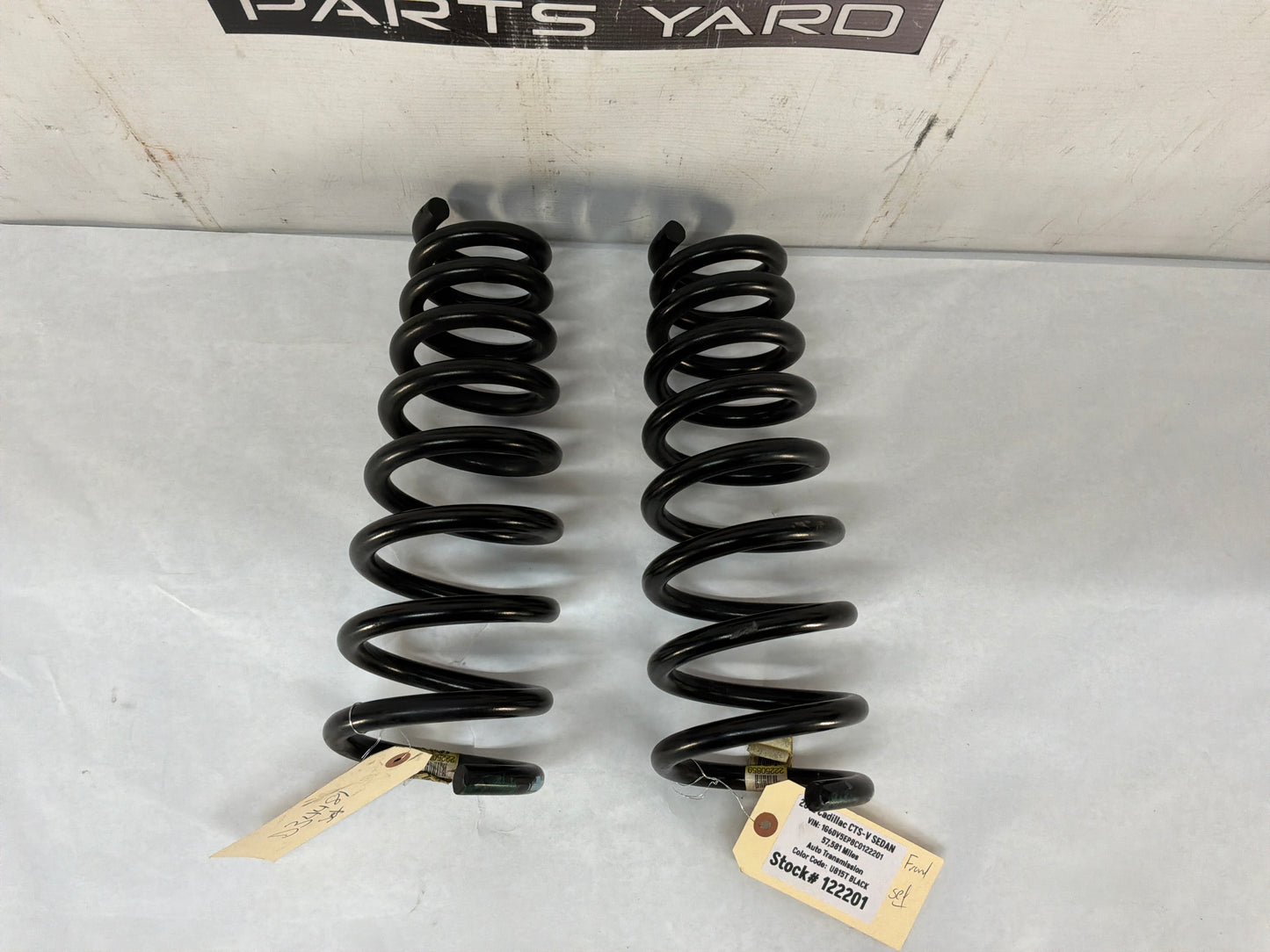 Front springs - Day's Parts Yard