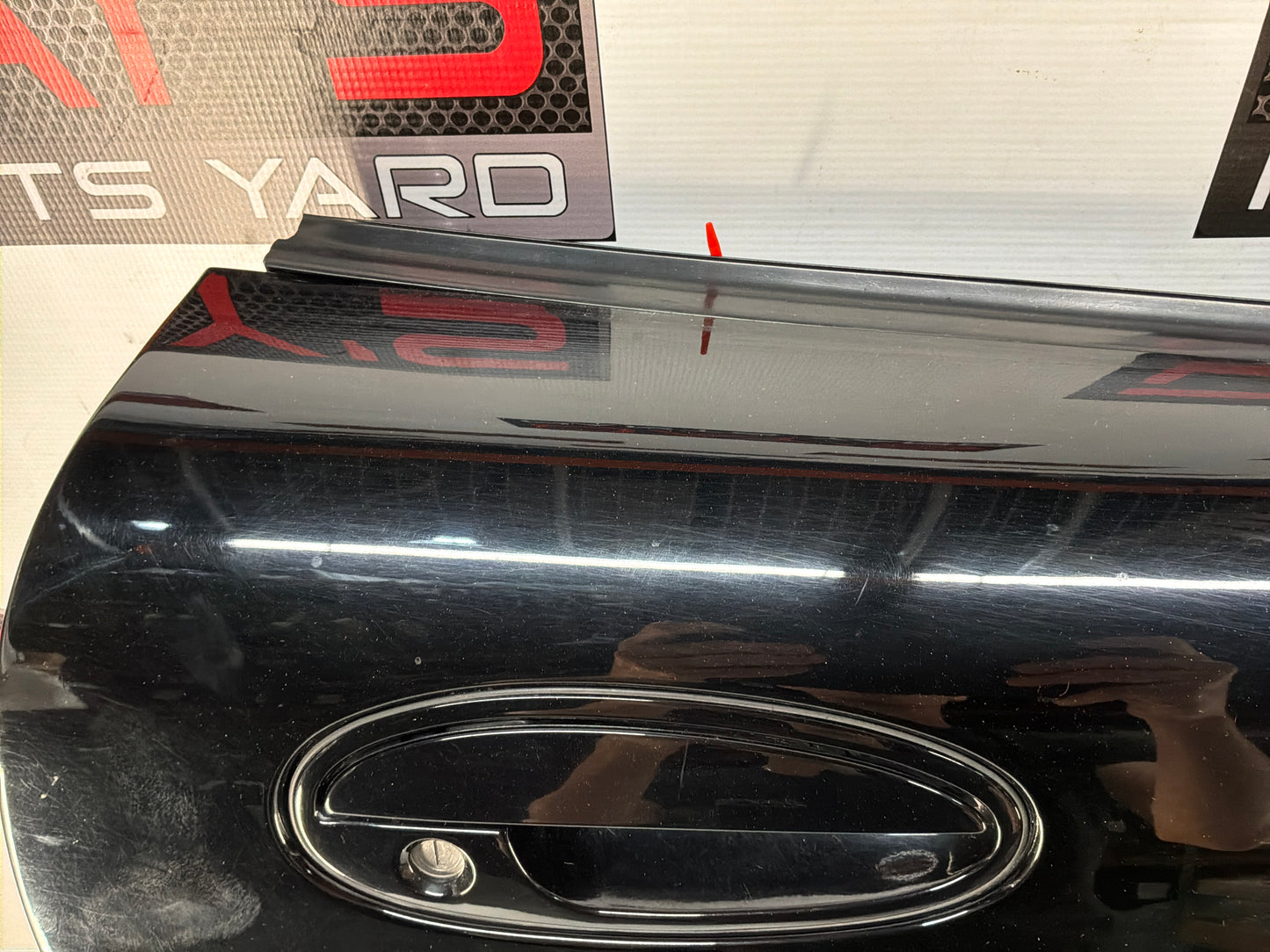 1999 Chevy C5 Corvette RH Passenger Front Exterior Outside Door Black OEM