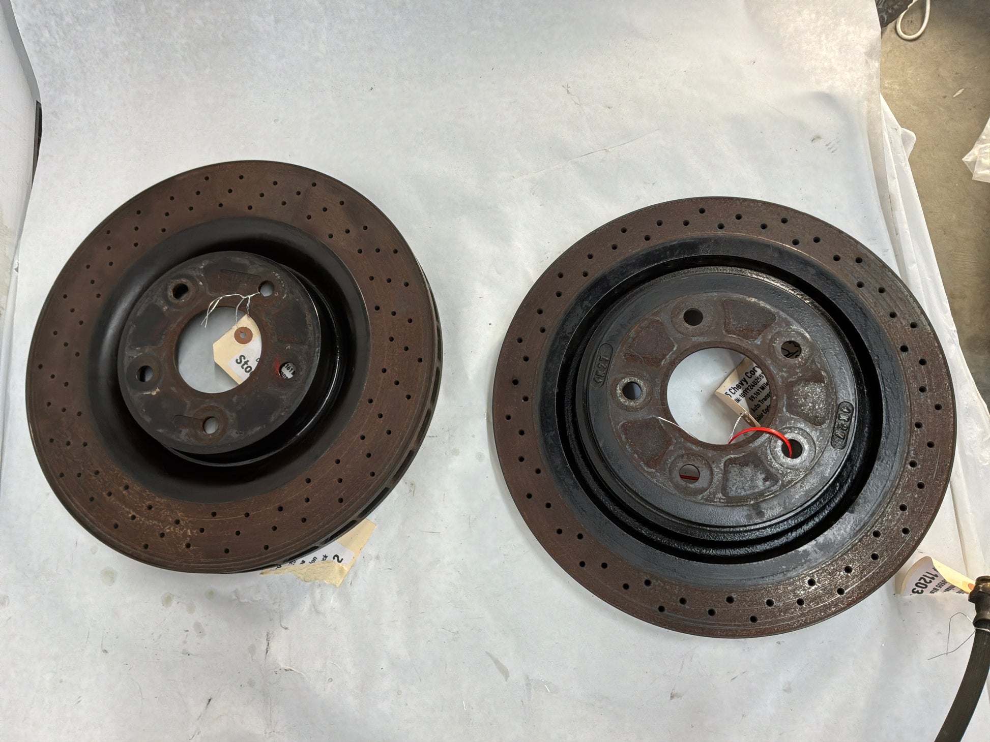 Front and rear PBR calipers w rotors - Day's Parts Yard