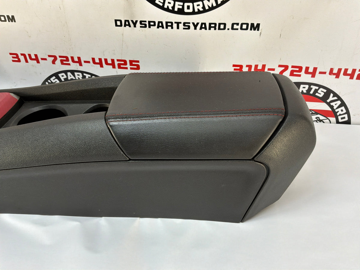 2013 Chevy Camaro ZL1 Center Console Arm Rest w/ Auxiliary Gauges OEM