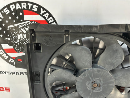 2007 C6 Corvette Convertible Radiator Electric Cooling Fans Assembly OEM