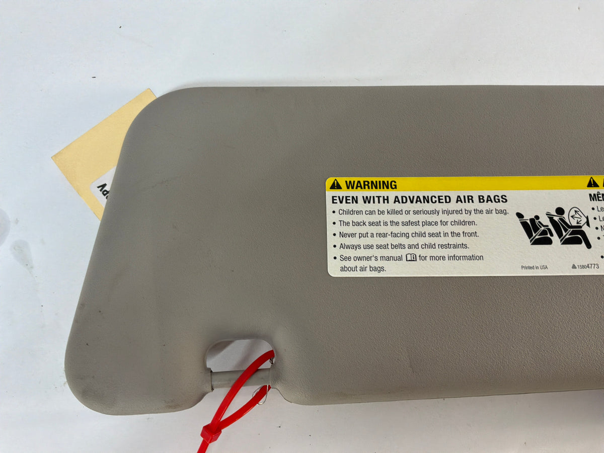 2015 Chevy SS Sedan RH & LH Sun Visor Sunvisor Shade OEM