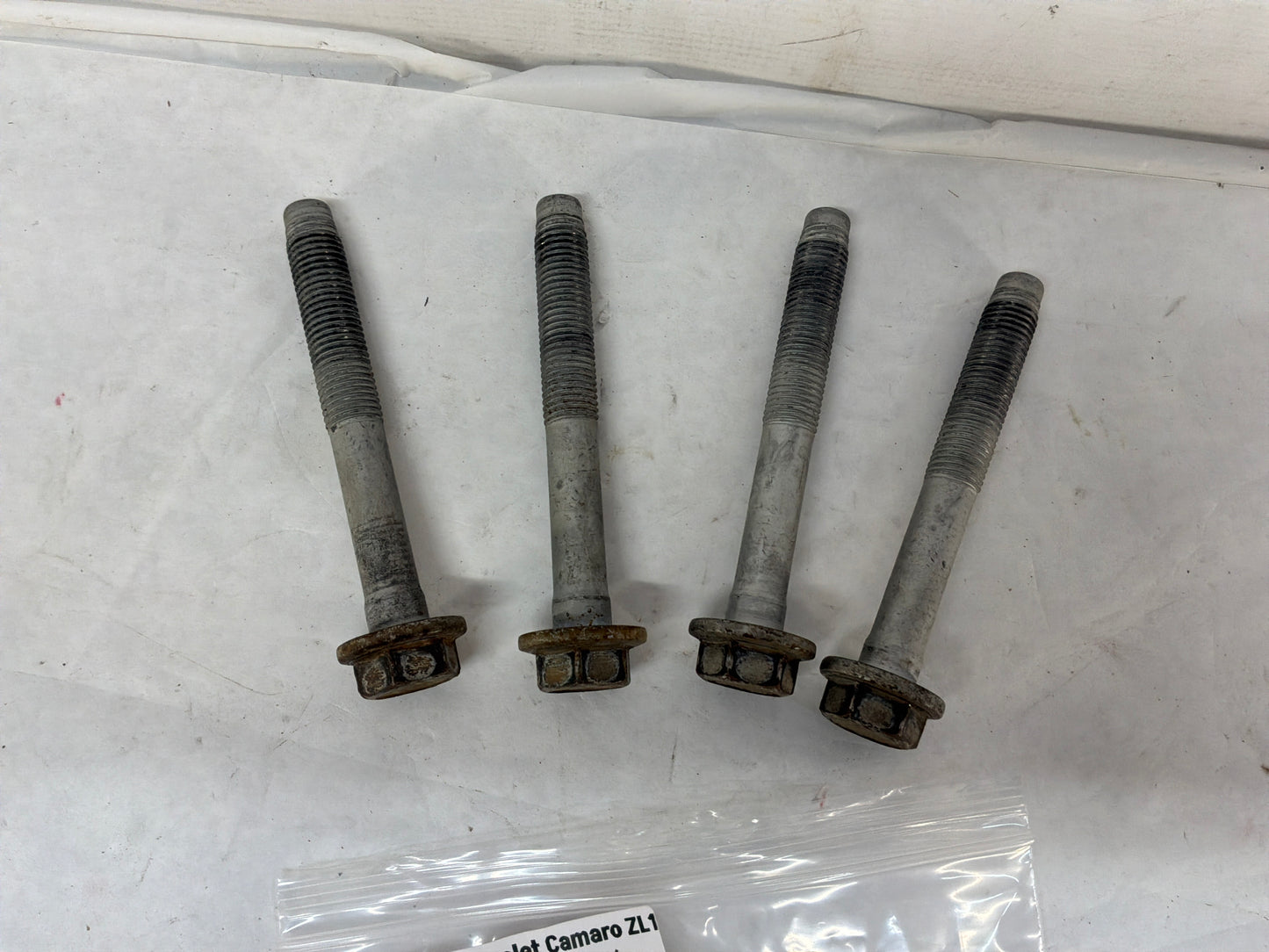 2014 Chevy Camaro ZL1 Rear Suspension Cradle K Member Bolts Hardware OEM