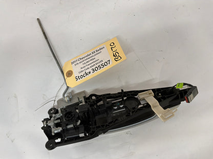 2017 Chevy SS Sedan LH Driver Rear Exterior Door Handle Silver OEM