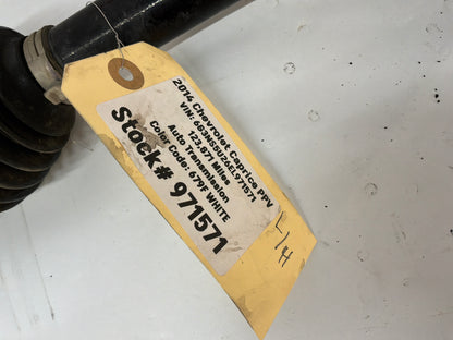 2014 Chevy Caprice PPV LH Driver Rear CV Axle Half Shaft OEM