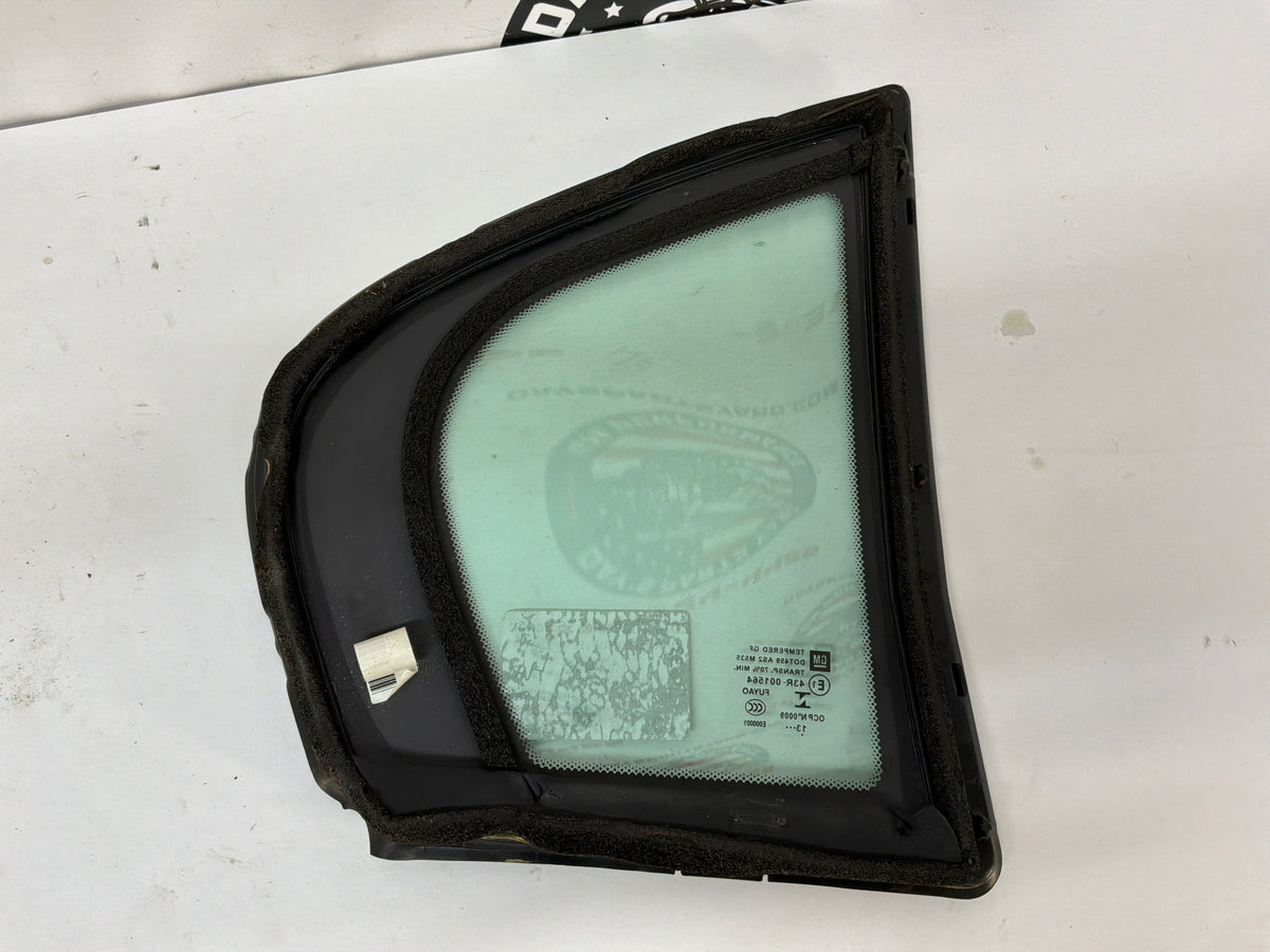 2014 Chevy SS Sedan LH Driver Rear Door Quarter Window Glass OEM