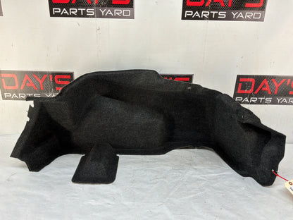 2014 Chevy Camaro ZL1 RH Passenger Interior Quarter Panel Trunk Cargo Carpet Liner OEM