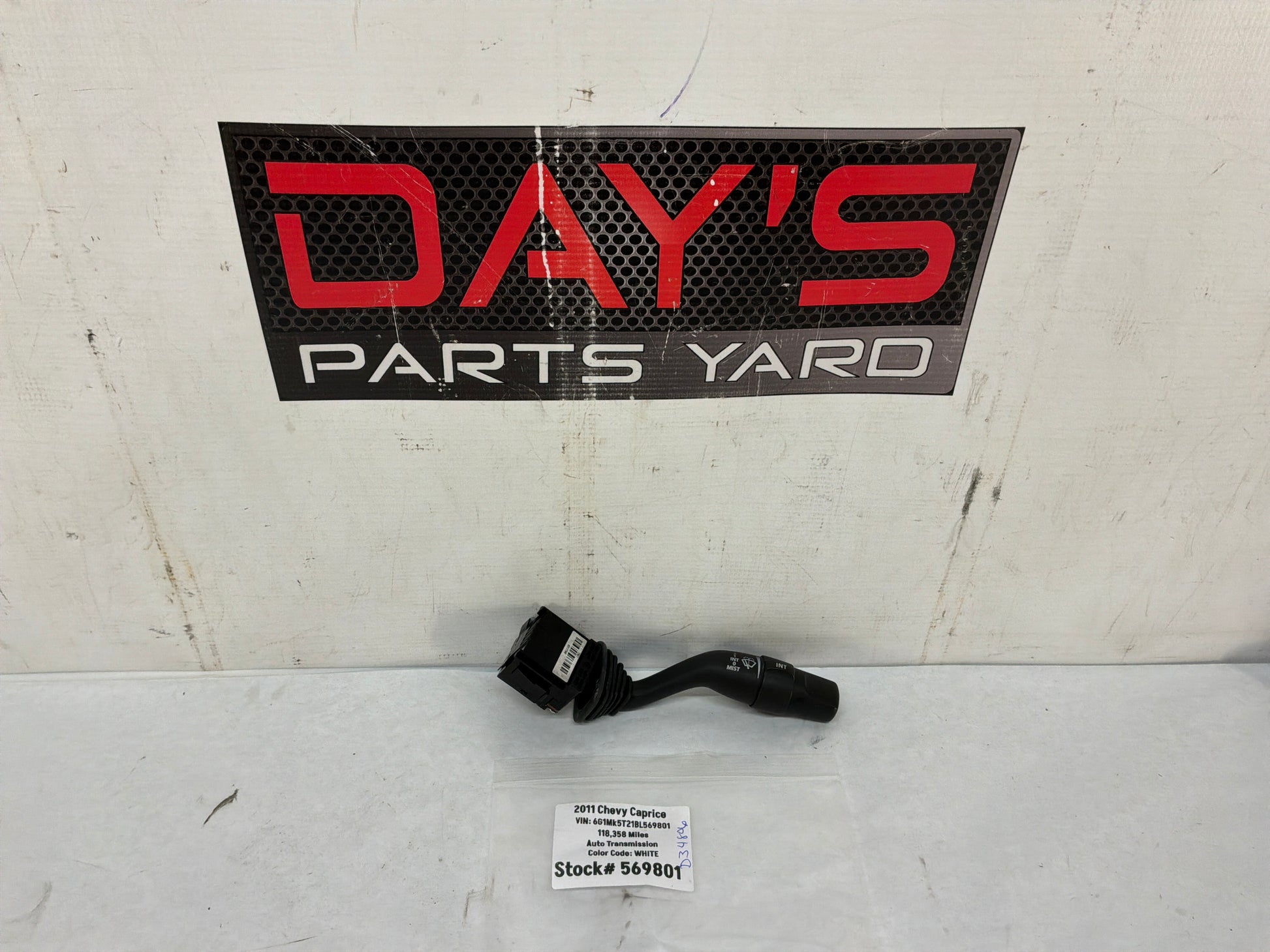 Control - Day's Parts Yard